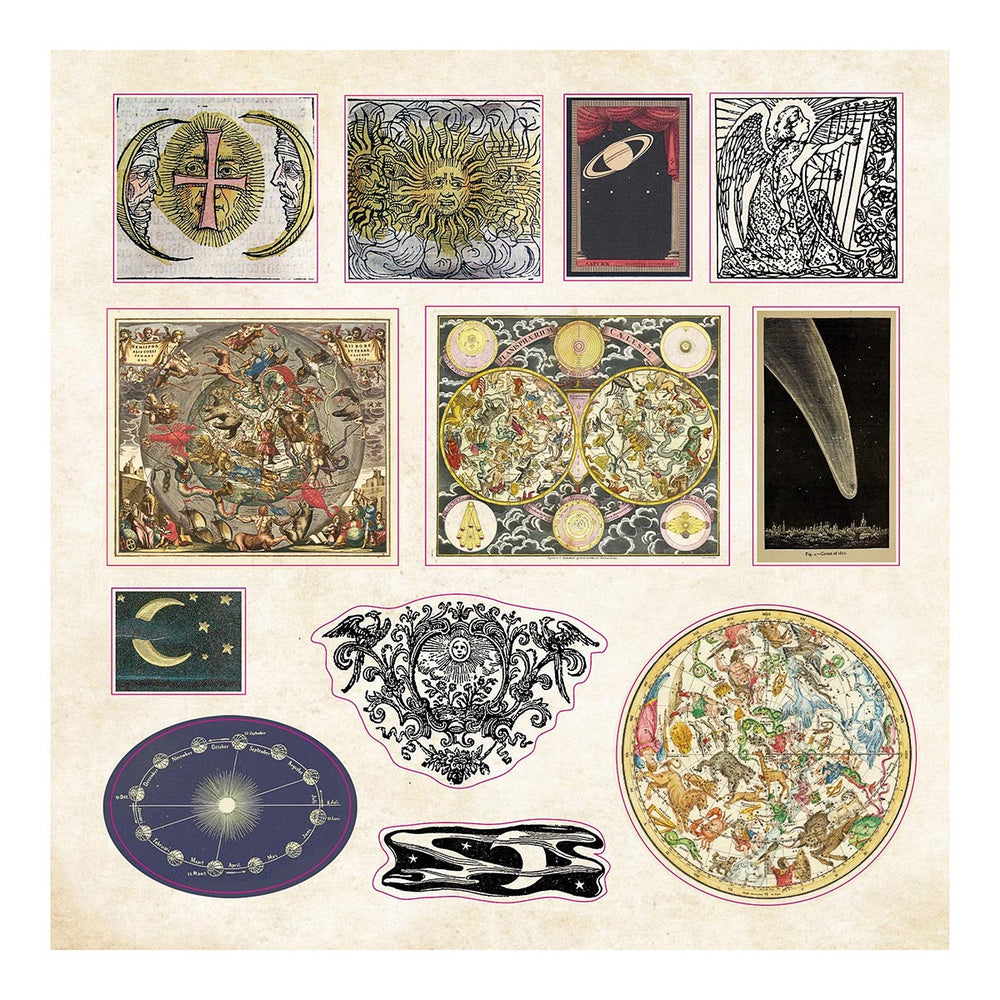 Celestial Wonders Sticker Book - Over 900 Stickers