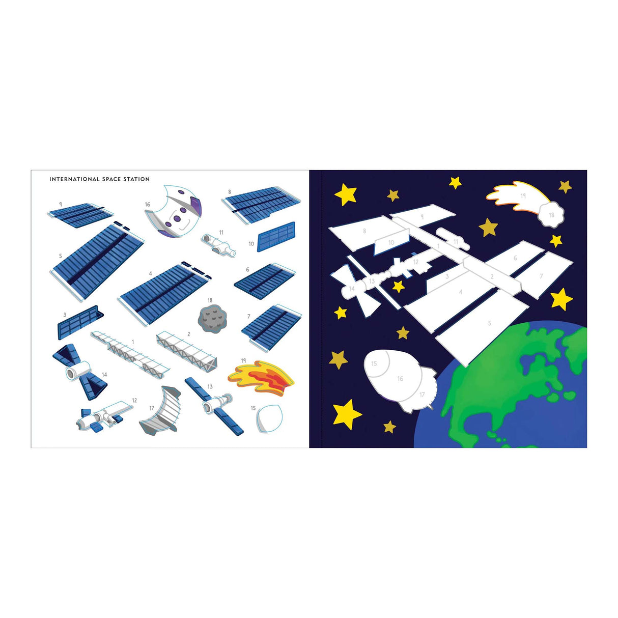 Colour-By-Sticker Outer Space
