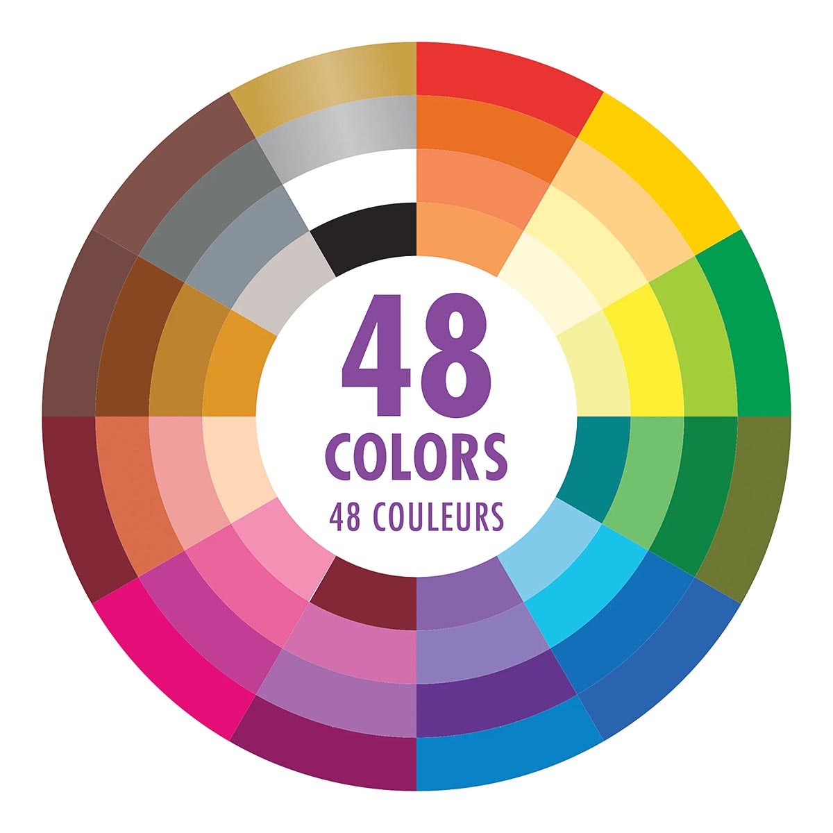48 Colour Pencils
