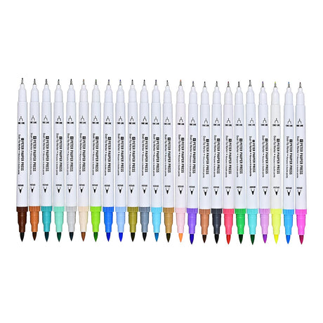 Dual-Tip Pastel Markers