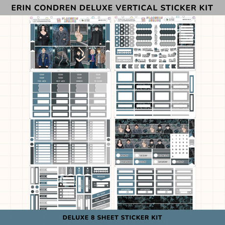Macabre Manor Vertical Weekly Sticker Kit
