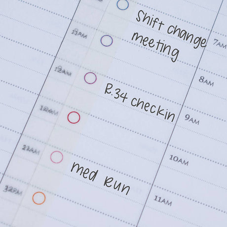 Erin Condren Washi Tape Duo - Hourly Checklist