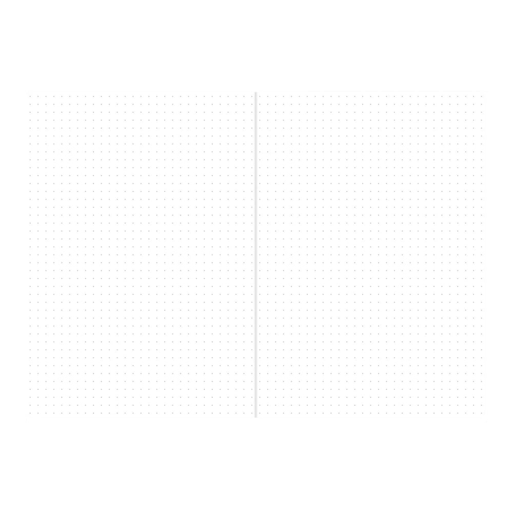 Essentials Dot Matrix A5 Notebook - Dot Grid Black