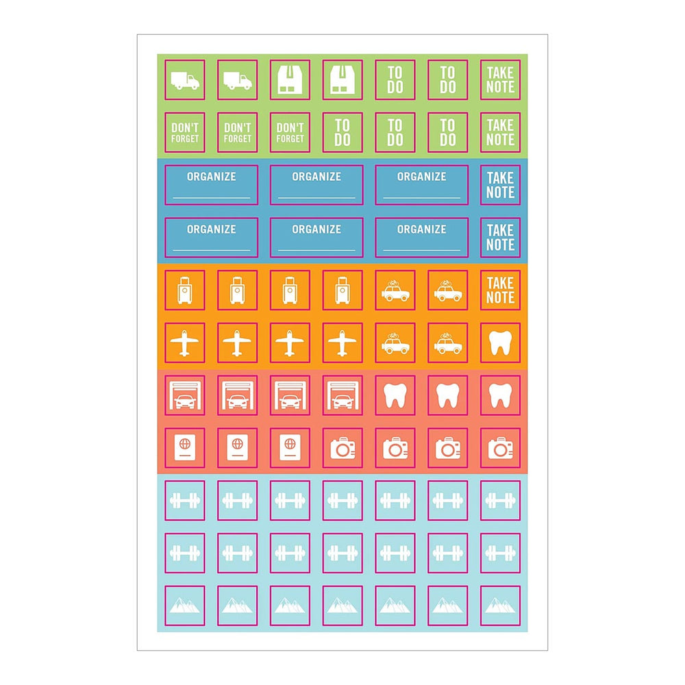 Essentials Home & Family Management Planner Stickers