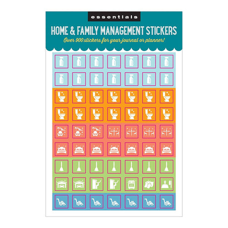 Essentials Home & Family Management Planner Stickers