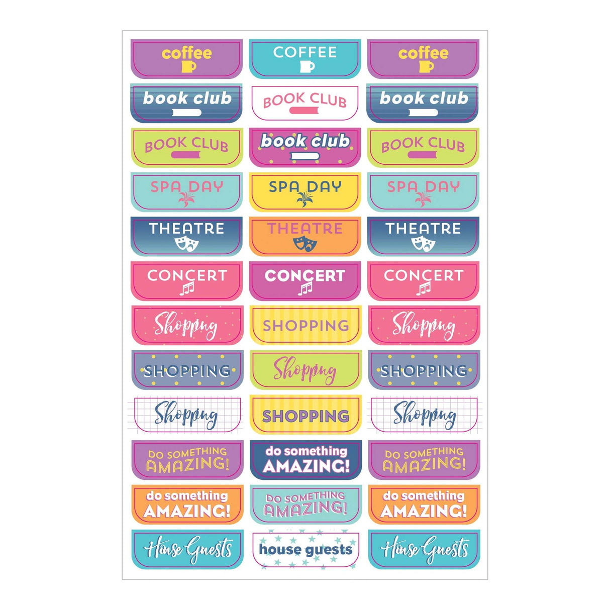 Essentials Planner Stickers Mega Pack