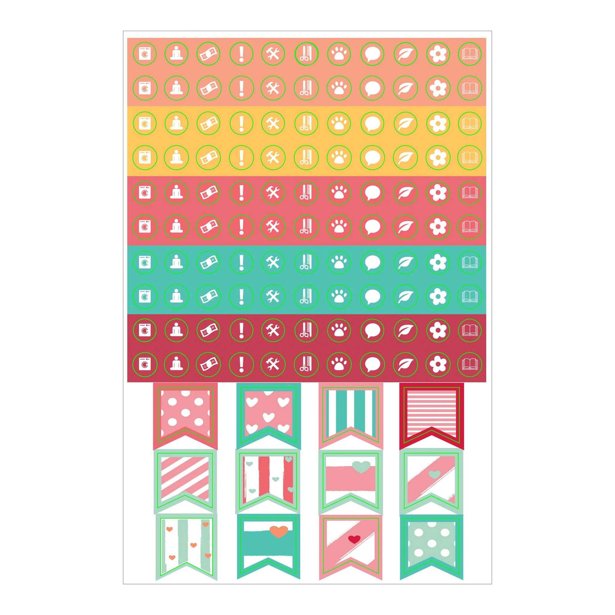 Essentials Planner Stickers Mega Pack
