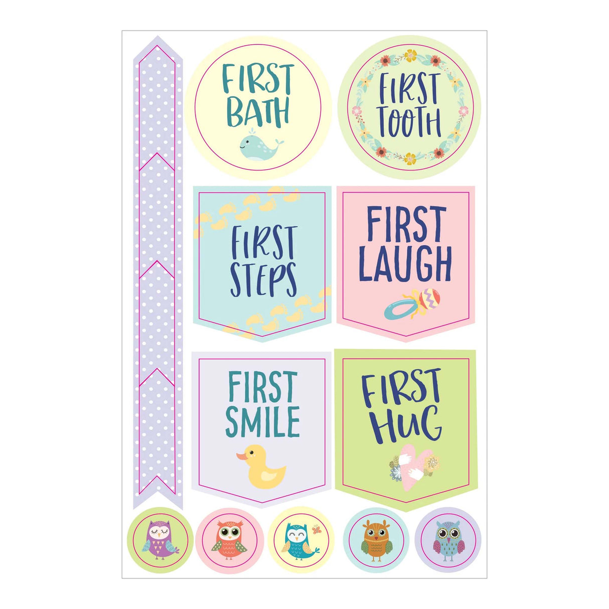 Essentials Pregnancy & Baby Planner Stickers