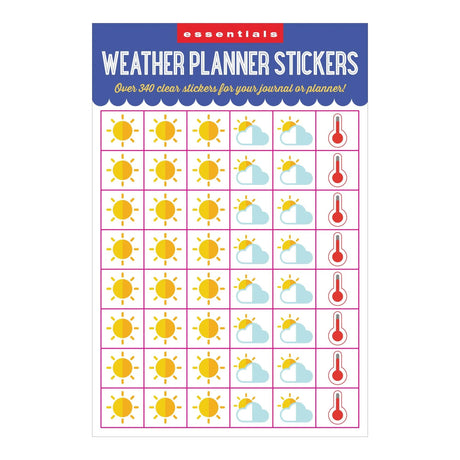 Essentials Weather Planner Stickers