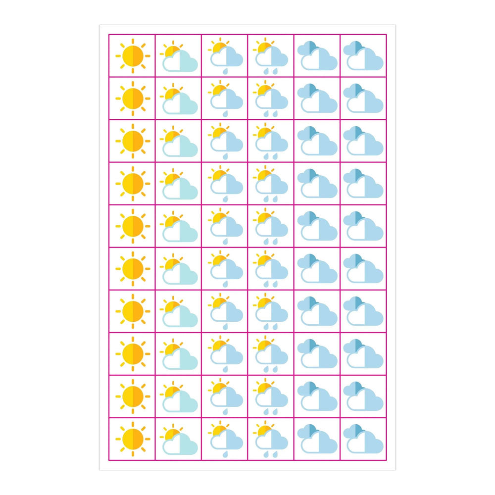 Essentials Weather Planner Stickers