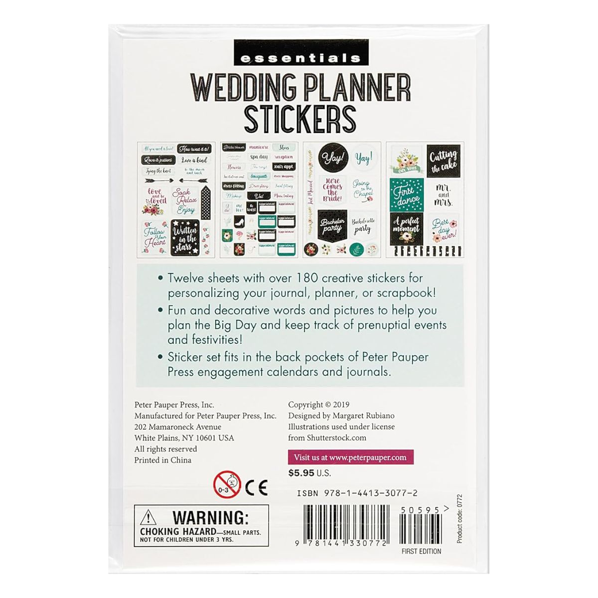 Essentials Wedding Planner Stickers