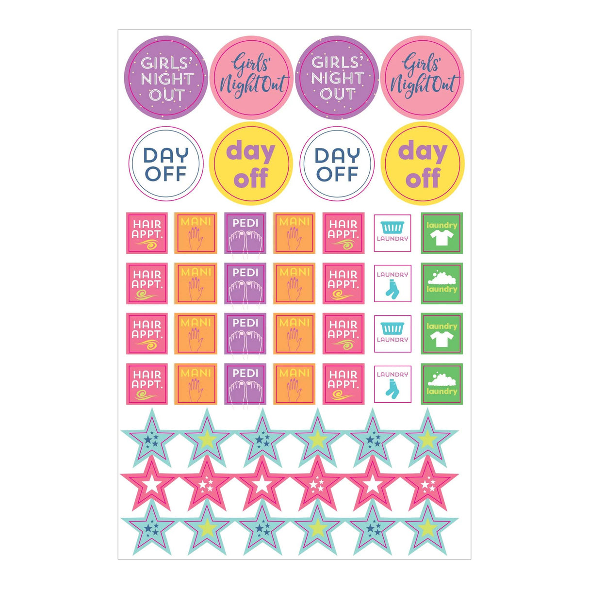 Essentials Weekly Planner Stickers