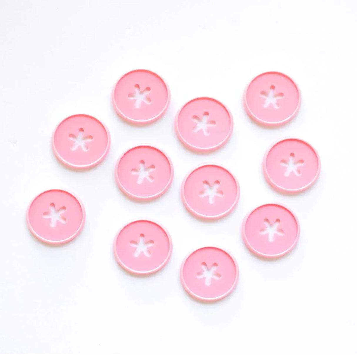 Happy Planner Pink Flower Medium Plastic Discs