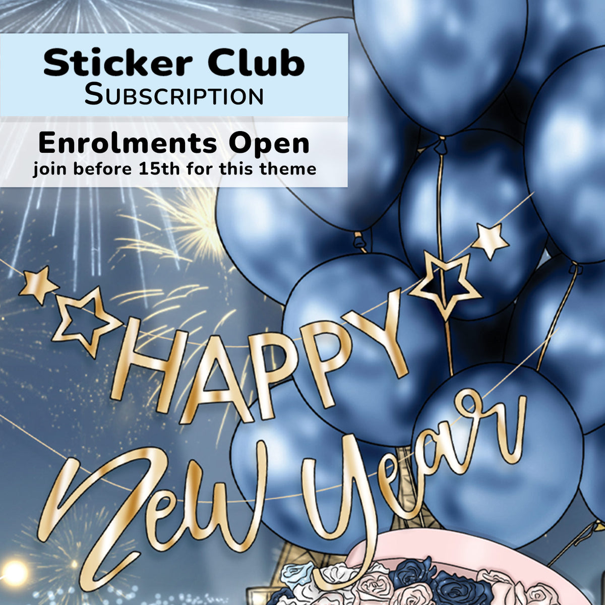 Creative Journaling Sticker Subscription