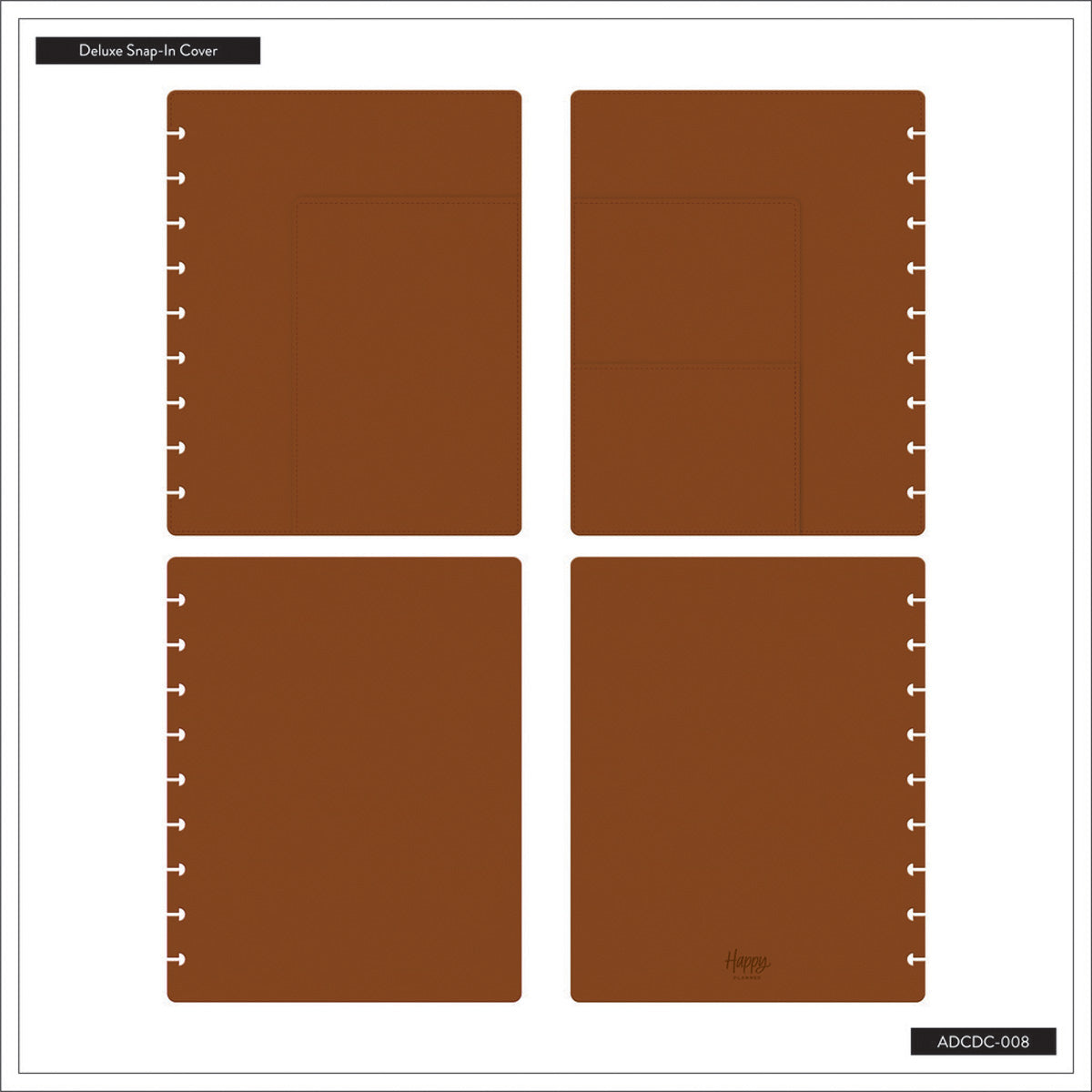 Happy Planner Camel Classic Cover Snap-in