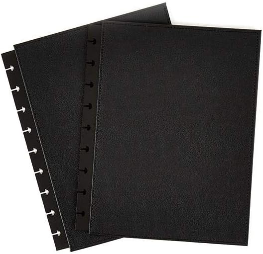 Happy Planner Classic Black Soft Snap In Planner Cover