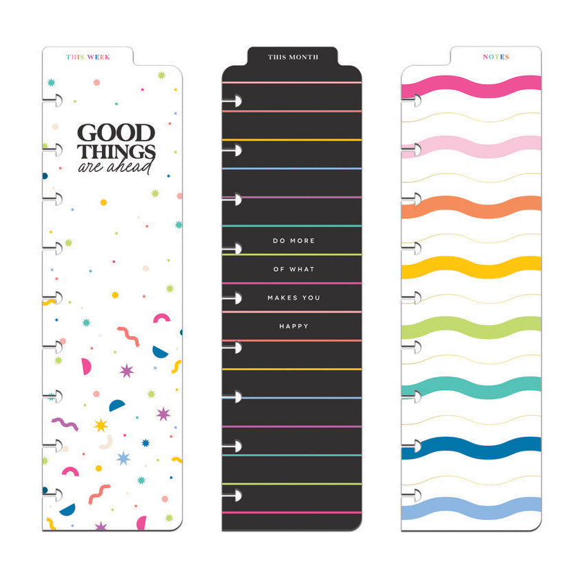 Happy Planner Happiest Brights Classic Bookmarks