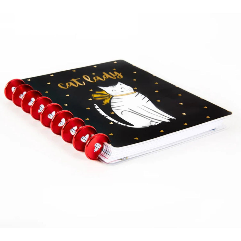 Happy Planner Medium Red Metal Discs