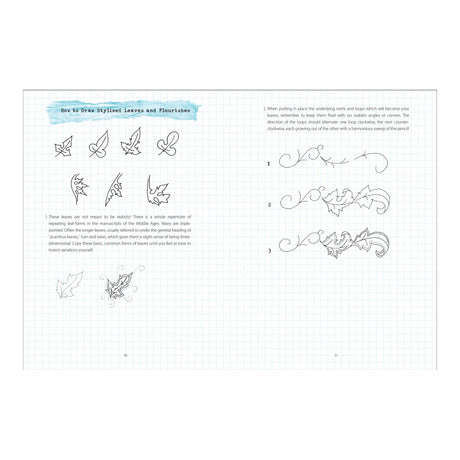 Illuminated Letters Sketchbook