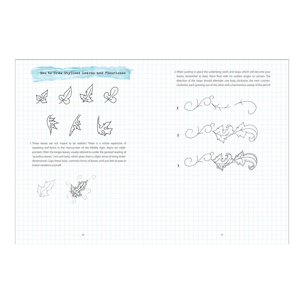 Illuminated Letters Sketchbook