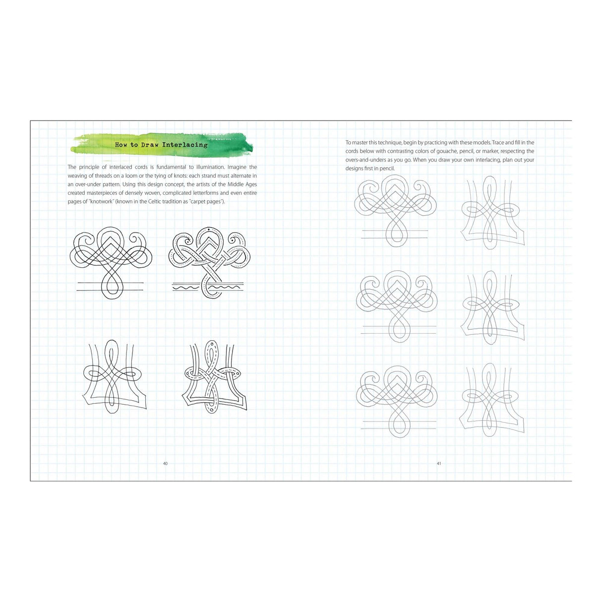 Illuminated Letters Sketchbook