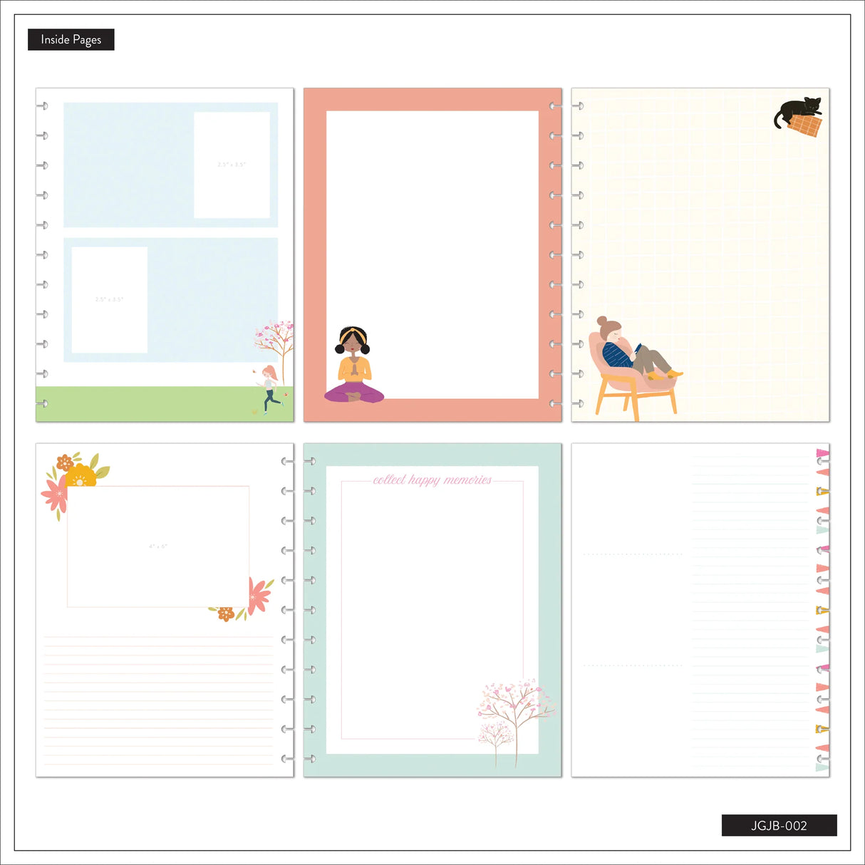 Happy Planner Big Squad Girls Society Memory Keeping Journal