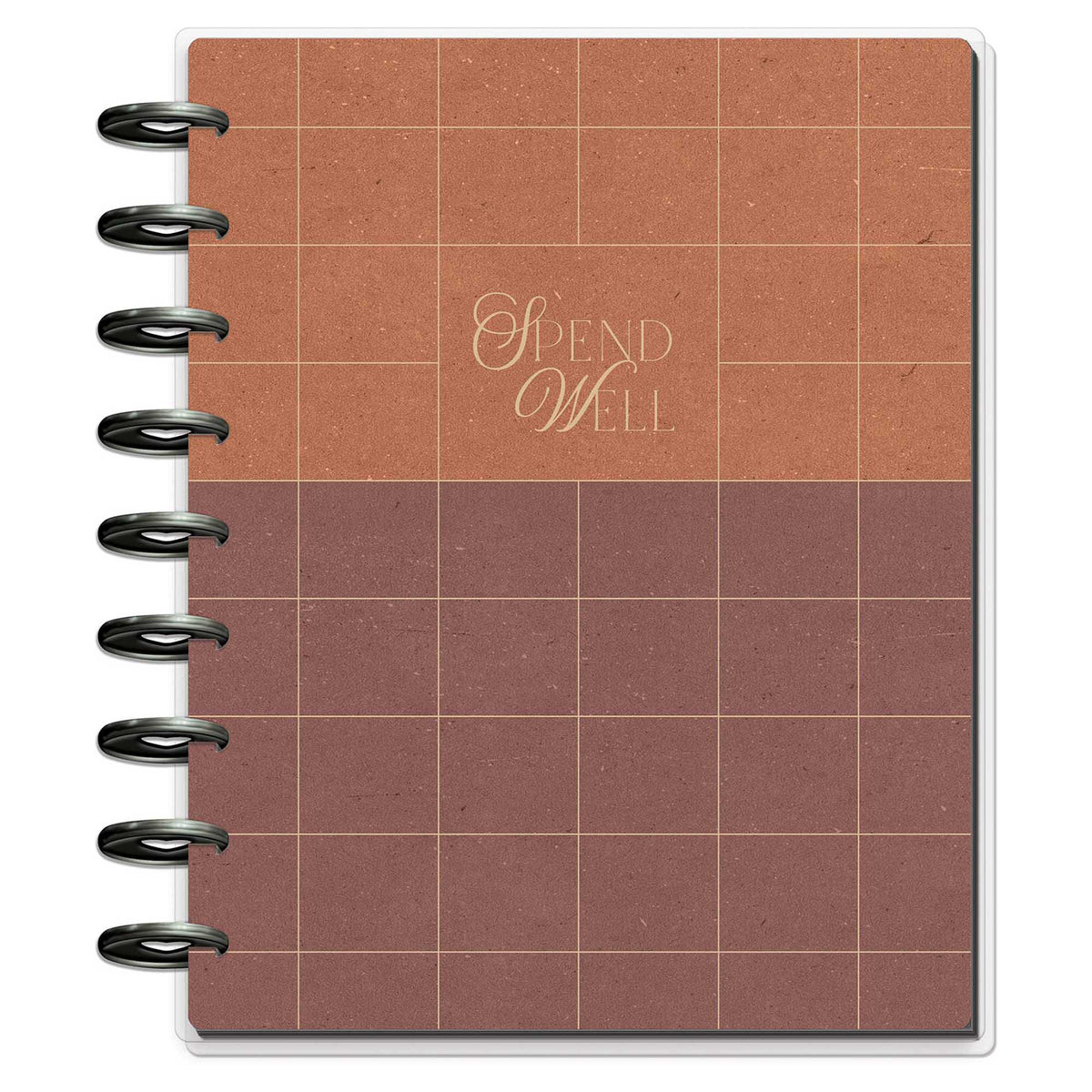 Amber & Oak Classic disc-bound budget journal by Happy Planner