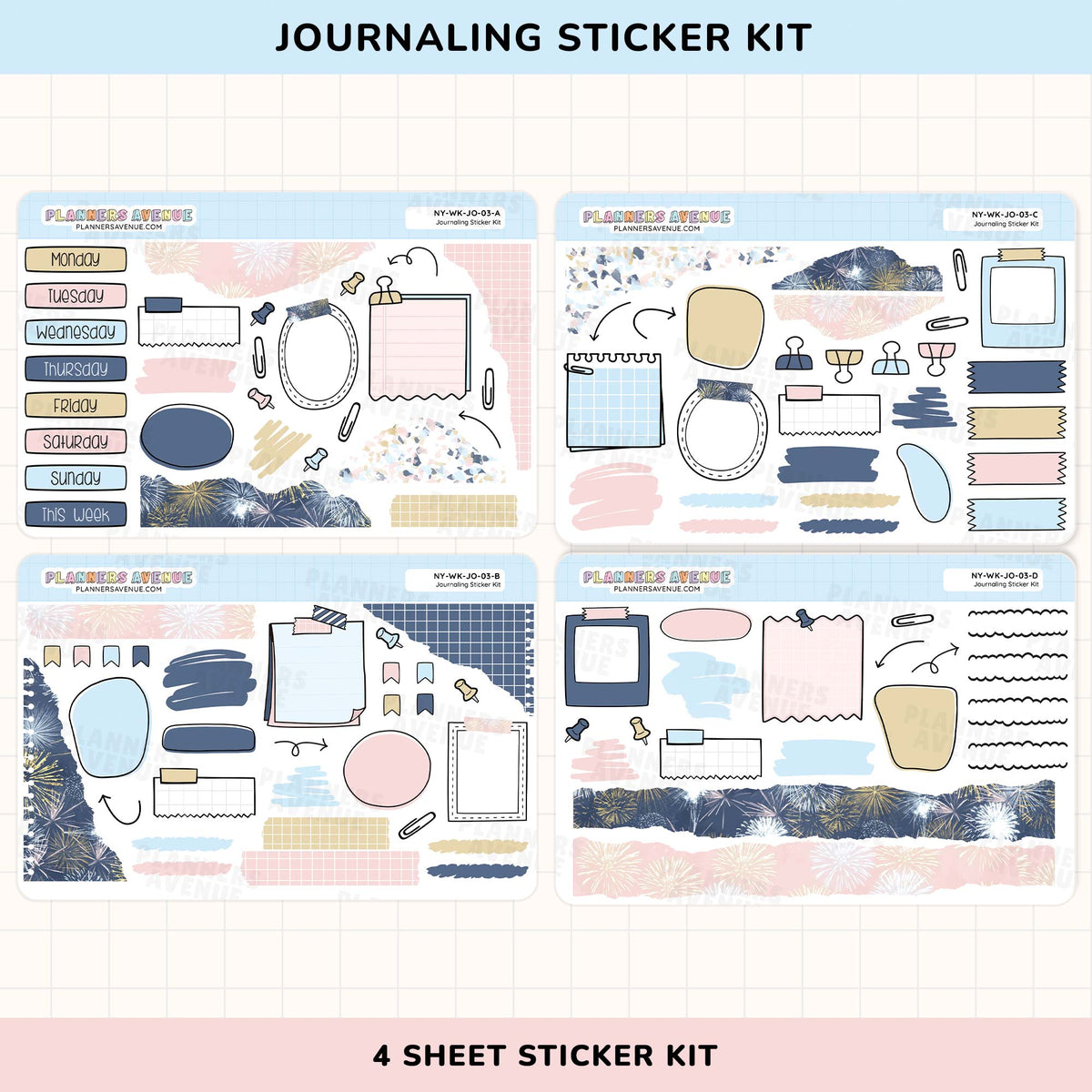 Creative Journaling Sticker Subscription