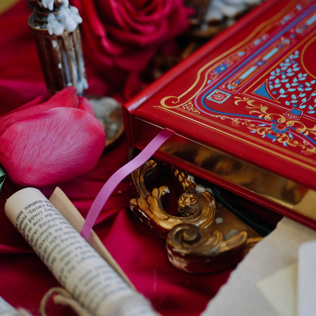 Literati Journal - Crimson Red A5 Journal - Lined