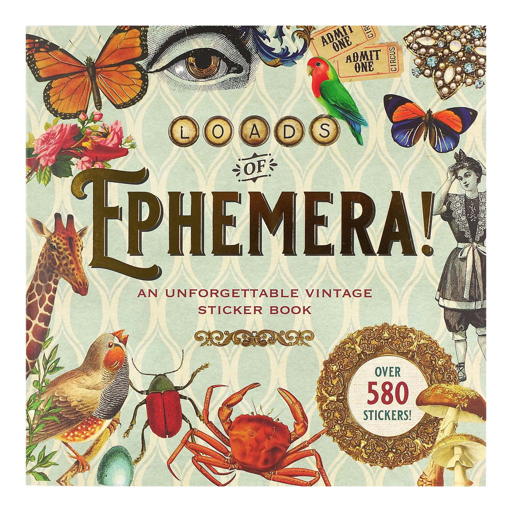 Loads Ephemera Sticker Book