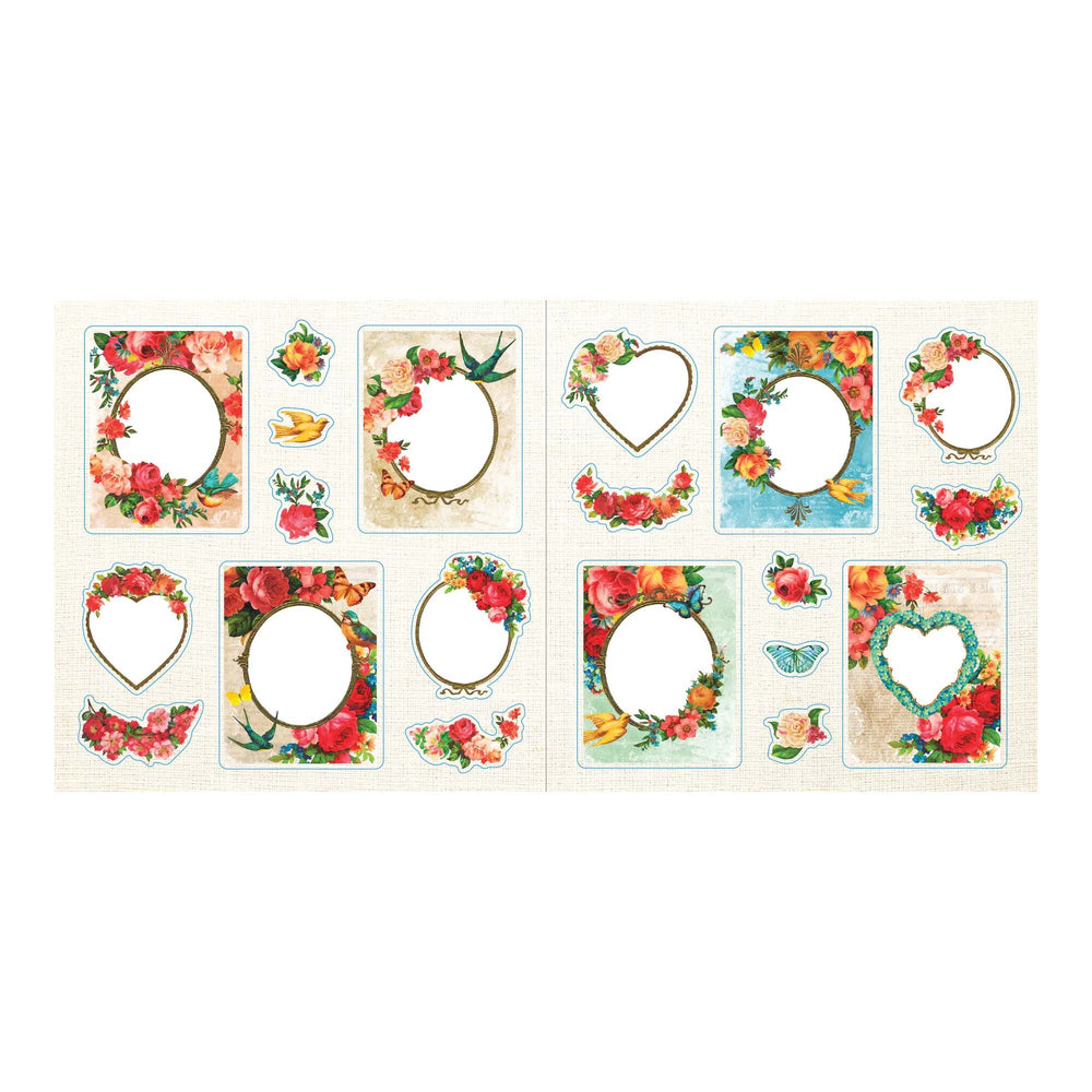 Loads Ephemera Sticker Book - Over 580 Stickers
