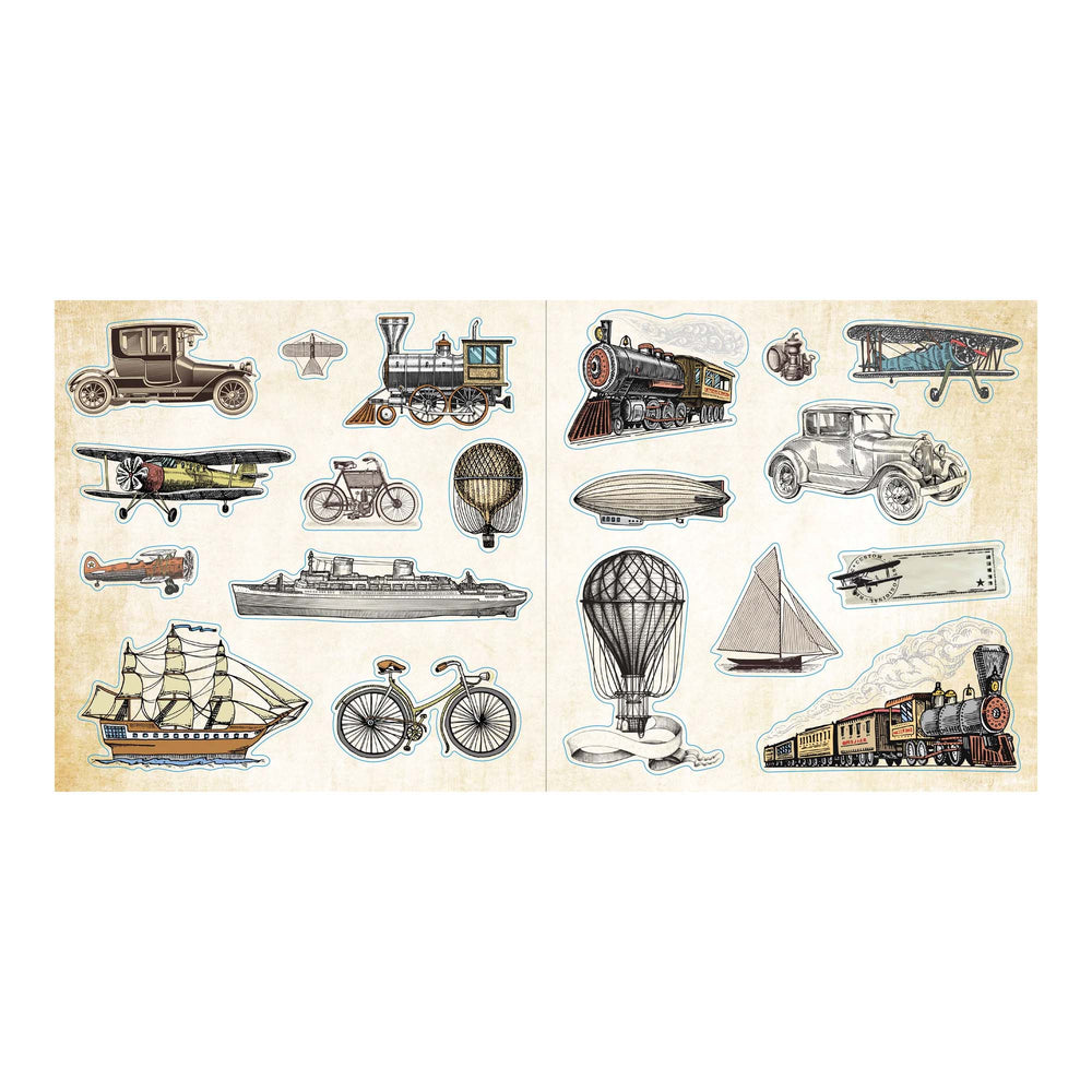 Loads Ephemera Sticker Book - Over 580 Stickers