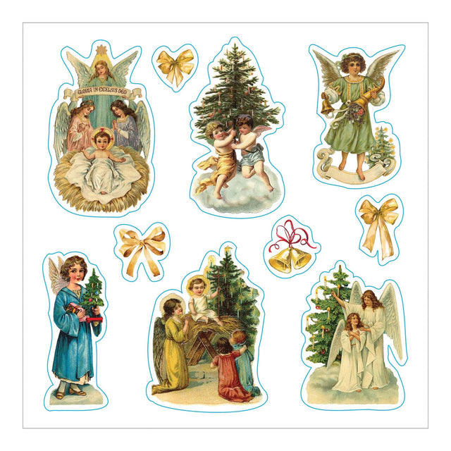 Merry & Bright Christmas Festive Sticker Book - Over 500 Stickers