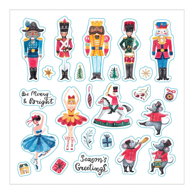 Merry & Bright Christmas Festive Sticker Book - Over 500 Stickers