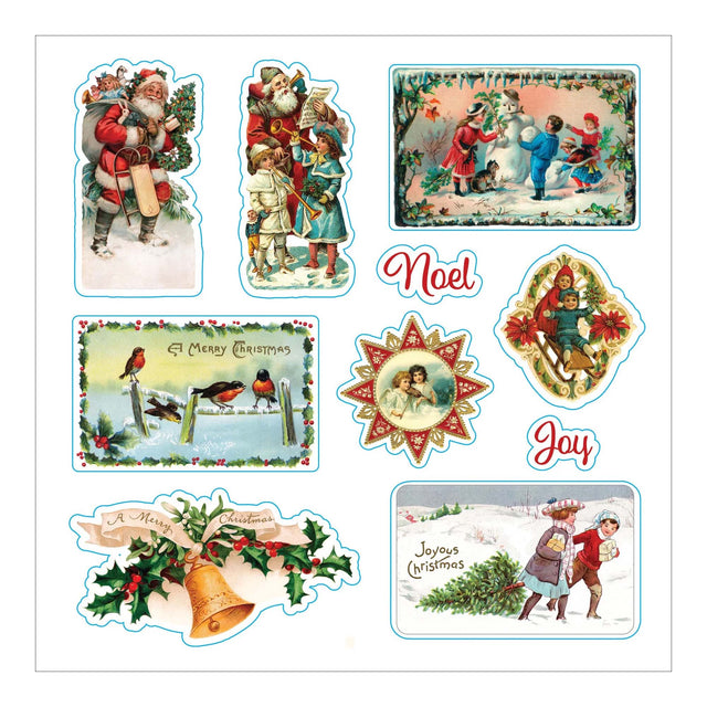 Merry & Bright Christmas Festive Sticker Book - Over 500 Stickers