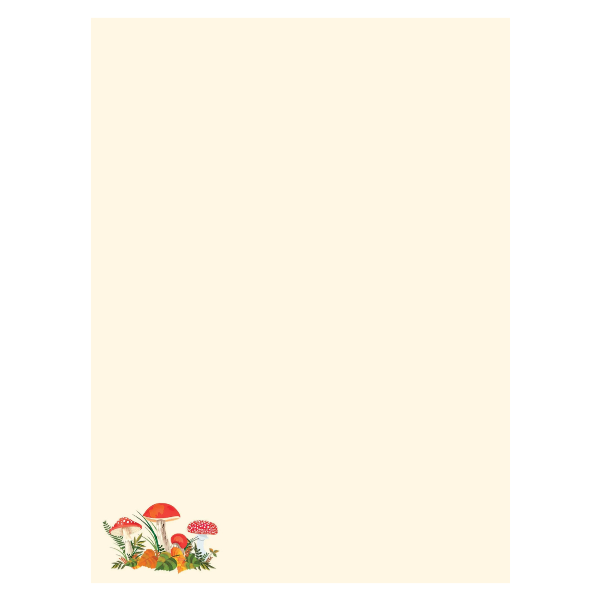 Mushroom Stationery Letter Writing Set