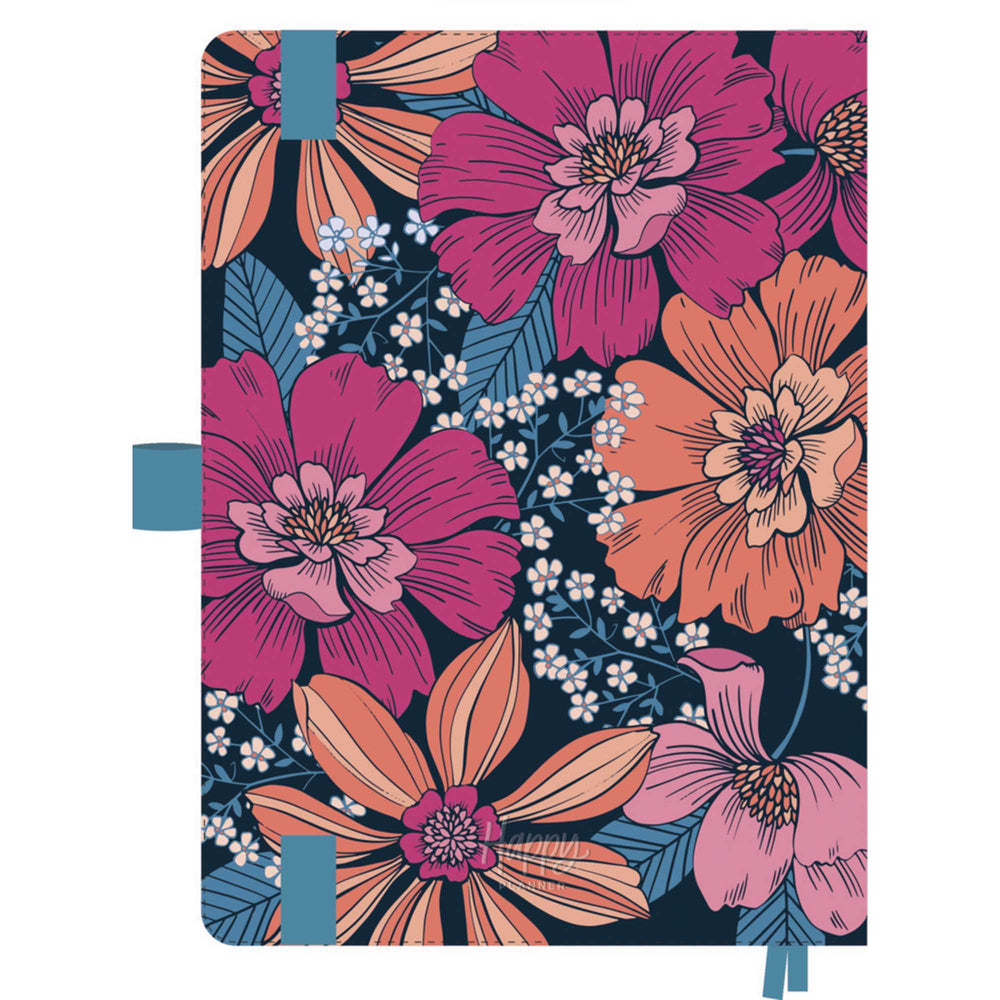 Happy Planner Retro Blooms Dot Grid Journal