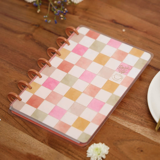 *IMPERFECT* Happy Planner Cafecore Mini Notebook - Dot Grid