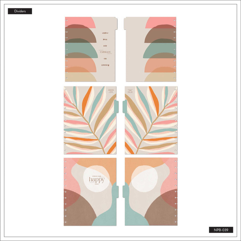 Happy Planner Desert Dunes Big Notebook - Lined