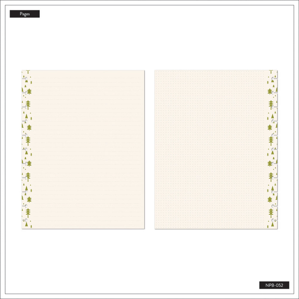 Happy Planner Camp Nostalgia Big Notebook - Dot Grid