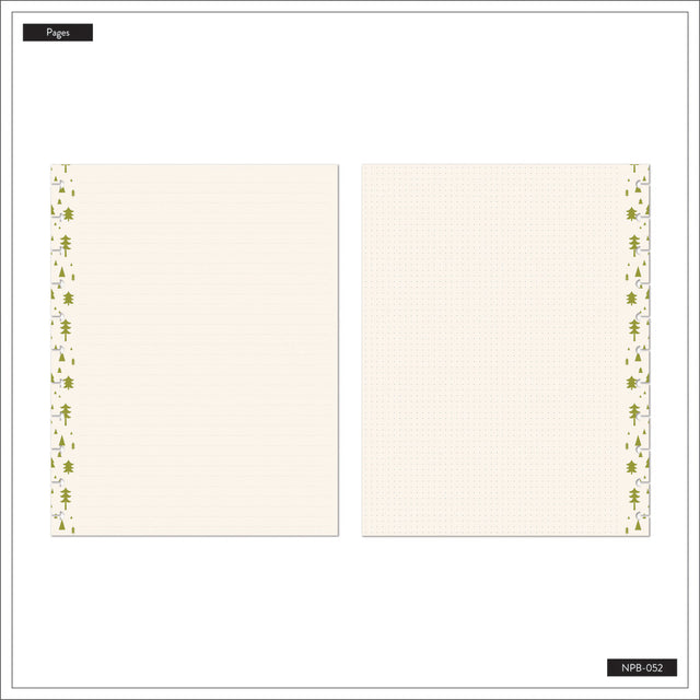 Happy Planner Camp Nostalgia Big Notebook - Dot Grid