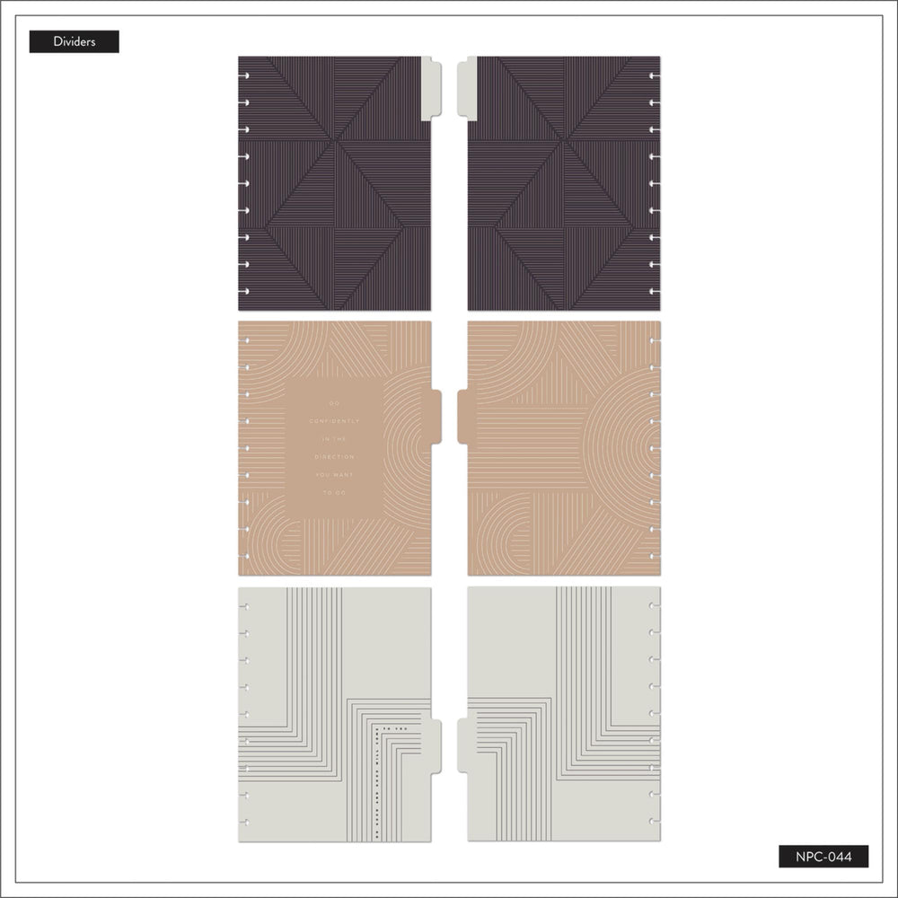Happy Planner Realign Classic Notebook dividers