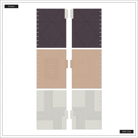 Happy Planner Realign Classic Notebook dividers