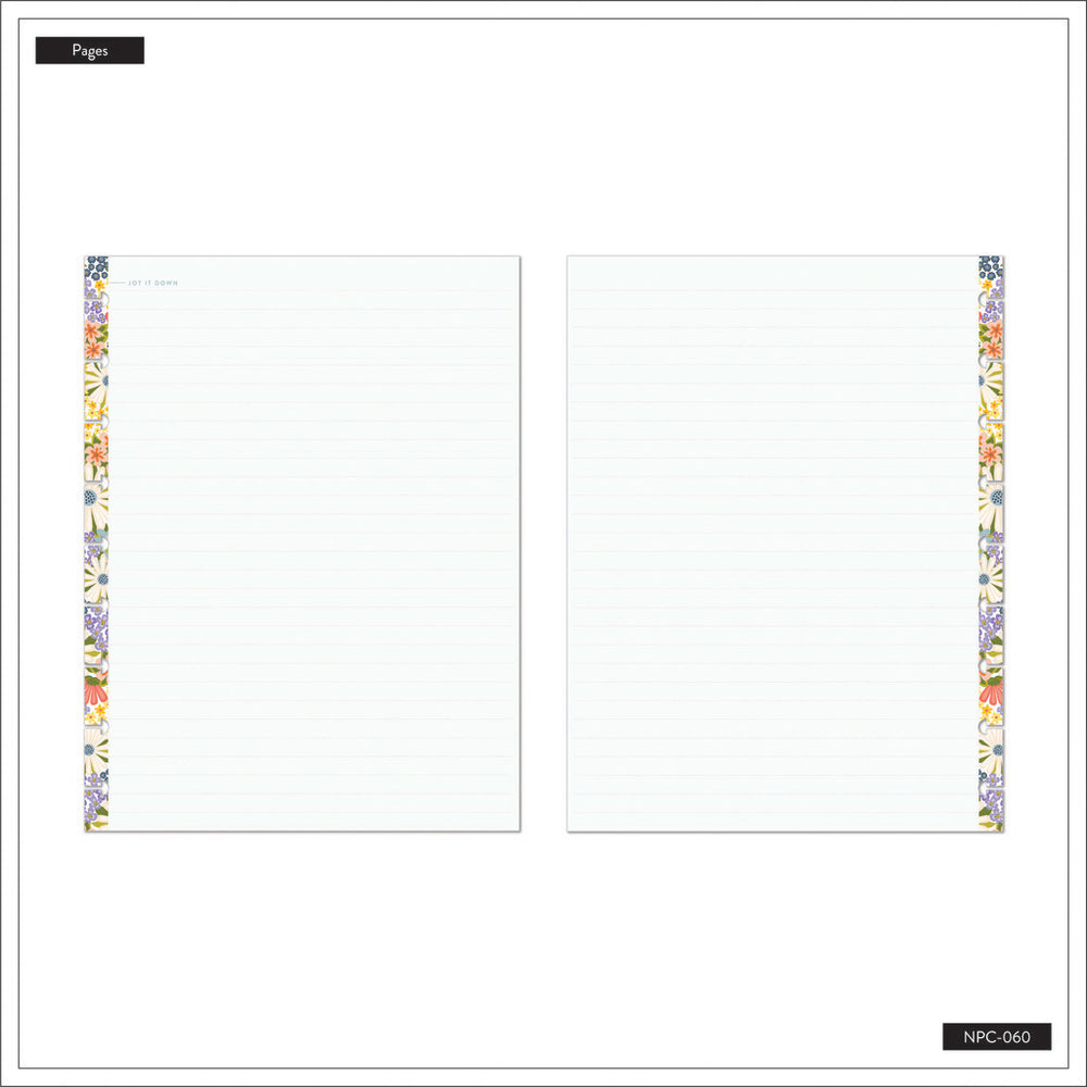 Happy Planner Spring Market Classic Notebook - Lined