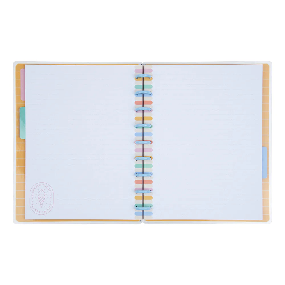Happy Planner Boardwalk Ice Cream Classic Notebook - Lined