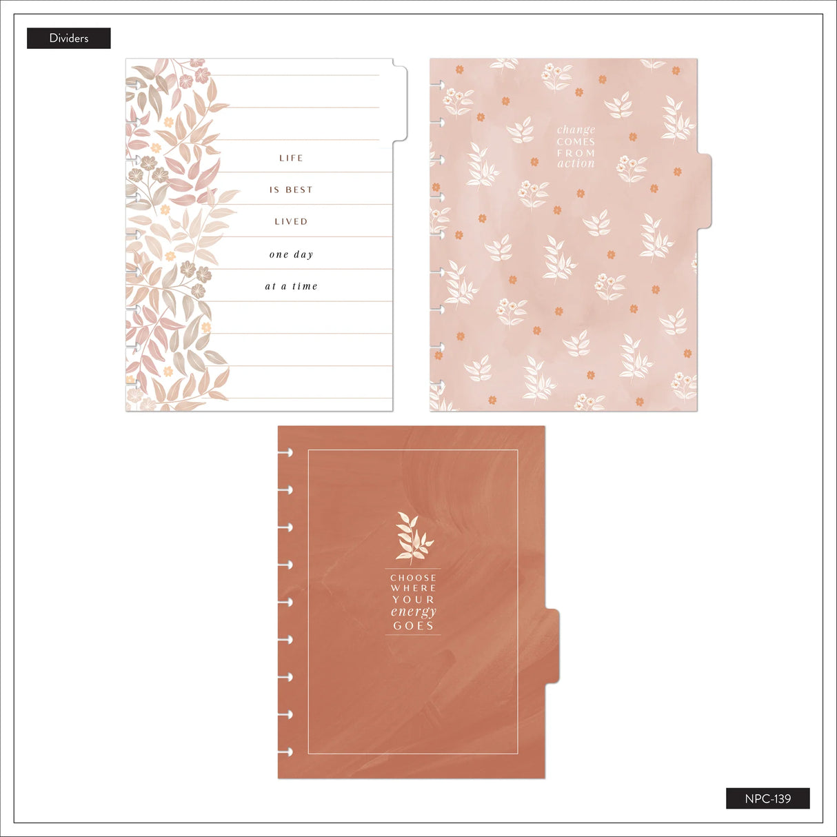 Happy Planner Dune Hues Classic Notebook - Lined