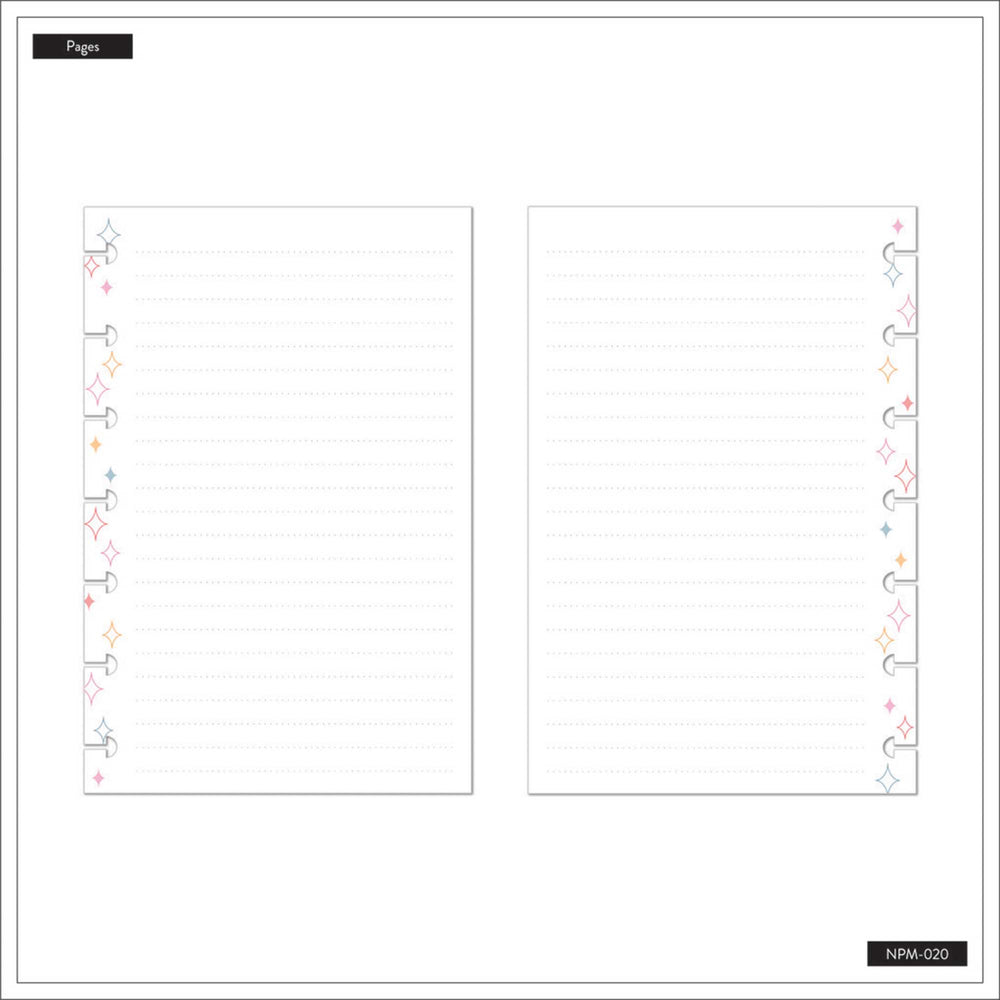 Happy Planner Butterfly Effect Mini Notebook - Lined