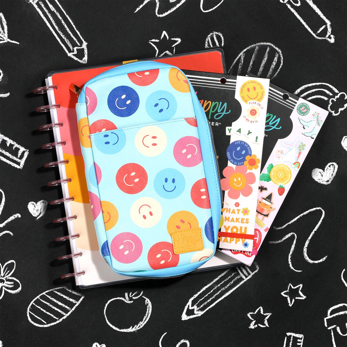 Happy Planner Super Sticker Book Zip Folio sticker pouch