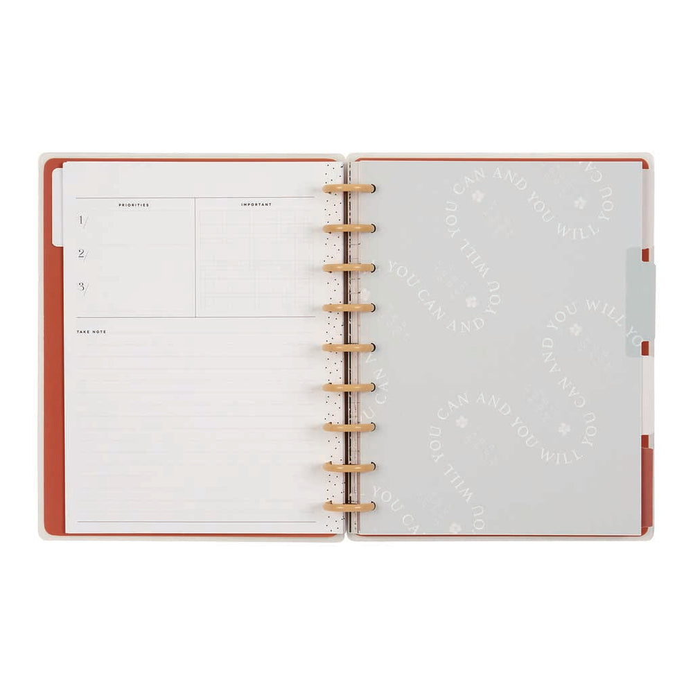Happy Planner Spring Fields Classic 12-Month Undated Planner - Dashboard
