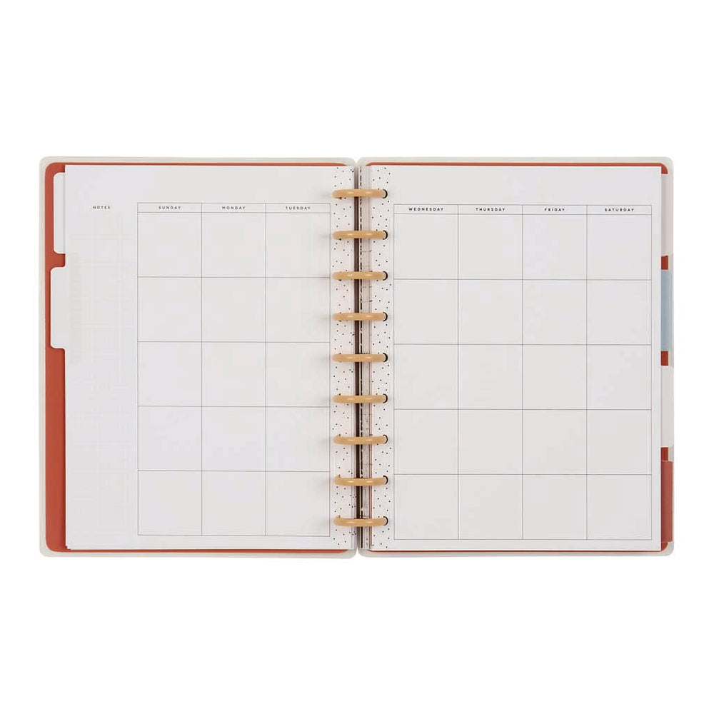 Happy Planner Spring Fields Classic 12-Month Undated Planner - Dashboard
